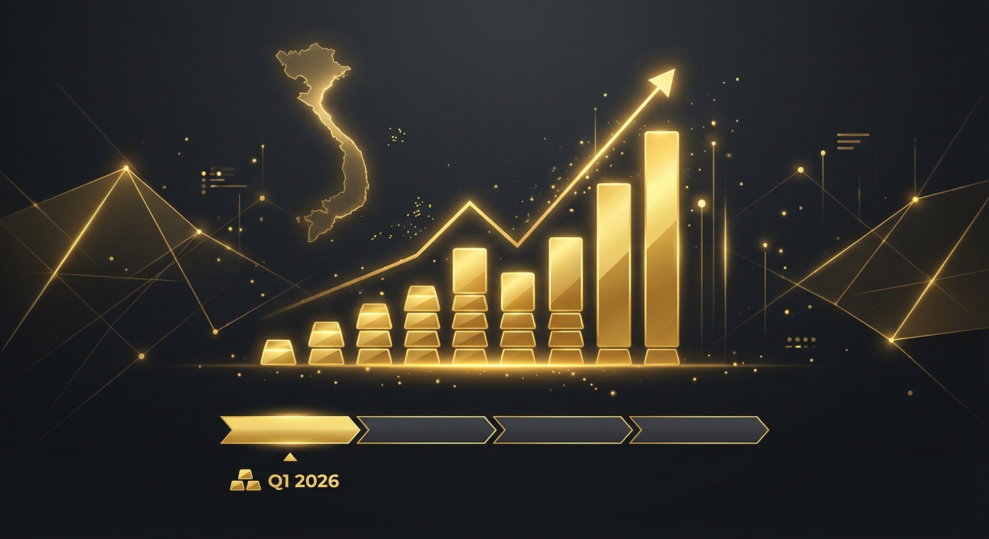 Báo Cáo Thị Trường Vàng Việt Nam Q1/2026 — Phân Tích Toàn Diện